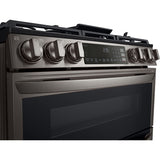 LG - 6.9 CF Smart Gas Double Slide-In, ProBake, Convection, InstaView,Air Fry - Gas Slide-In - LTGL6937D LG - 6.9 CF Smart Gas Double Slide-In, ProBake, Convection, InstaView,Air Fry - Gas Slide-In - LTGL6937D