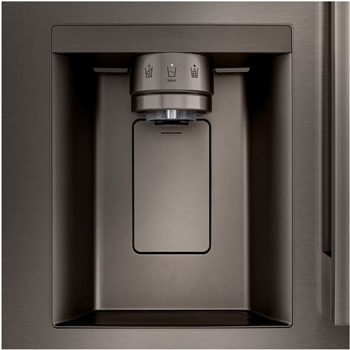LG - 25 CF Standard Depth Max French Door with Dual Handle, 33 Wide, Dual Ice - LF25H6330D LG - 25 CF Standard Depth Max French Door with Dual Handle, 33 Wide, Dual Ice - LF25H6330D