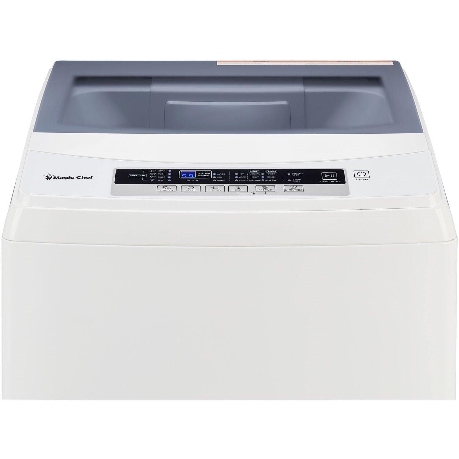 Magic Chef - 2.0 Cu Ft Top-load Compact Washer Wash Machines - MCSTCW20W6 Magic Chef - 2.0 Cu Ft Top-load Compact Washer Wash Machines - MCSTCW20W6