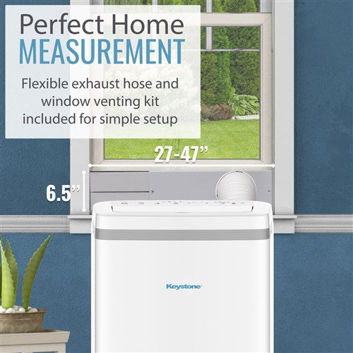 Keystone - 13000 BTU Portable Air Conditioner Heat/Cool | KSTAP13MFHC Keystone - 13000 BTU Portable Air Conditioner Heat/Cool | KSTAP13MFHC
