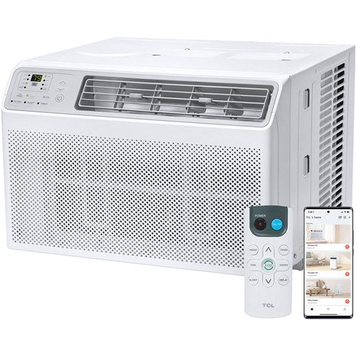 TCL - 8,000 BTU Smart Window Air Conditioner