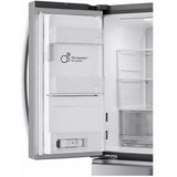 LG - 25 CF Counter Depth Max French Door with Dual Handle, Convertible Drawer - LF25G8330S LG - 25 CF Counter Depth Max French Door with Dual Handle, Convertible Drawer - LF25G8330S