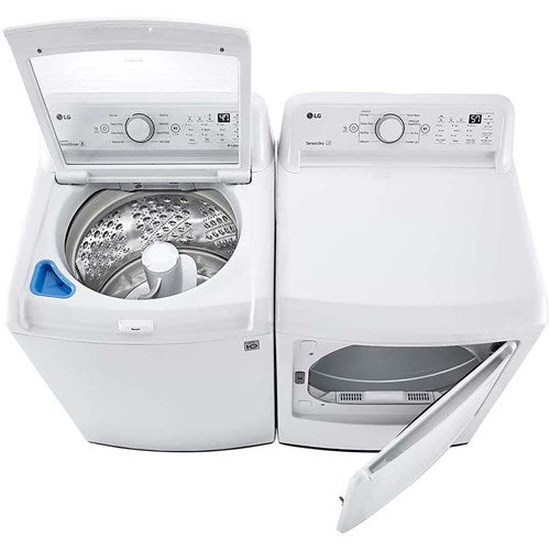 LG - 4.3 CF Ultra Large Capacity Top Load Washer with Agitator - WT7005CW LG - 4.3 CF Ultra Large Capacity Top Load Washer with Agitator - WT7005CW