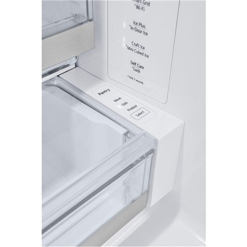 LG - 26 CF Counter Depth 3 Door French Door, Ice and Water w/ 4 Types of IceRefrigerators - LRYXC2606D