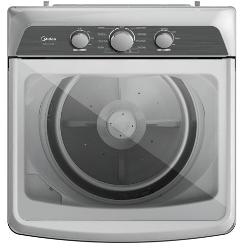 Midea - 4.1 CF Top Load Washer, Agitator, Stainless TubWash Machines - MLTW41A1BWW Midea - 4.1 CF Top Load Washer, Agitator, Stainless TubWash Machines - MLTW41A1BWW