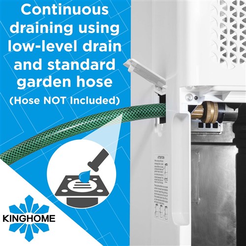 Kinghome - 50 Pint Dehumidifier (Old 70 Pint), Energy Star - KHD50BW Kinghome - 50 Pint Dehumidifier (Old 70 Pint), Energy Star - KHD50BW