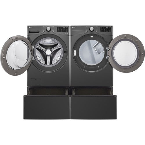 LG - 5.0 CF Front Load Washer (WM3470CM) & 7.4 CF Electric Dryer (DLE3470M) - WM3470CM-E-KIT LG - 5.0 CF Front Load Washer (WM3470CM) & 7.4 CF Electric Dryer (DLE3470M) - WM3470CM-E-KIT