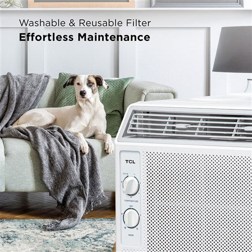 TCL - 5000 BTU Window AC, Mechanical, 115V, R32 TCL - 5000 BTU Window AC, Mechanical, 115V, R32