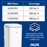 Amana - 8000 BTU Portable Air Conditioner - white | MF-08KC Amana - 8000 BTU Portable Air Conditioner - white | MF-08KC