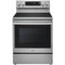 LG - 6.3 CF / 30" Smart Electric Range, New Handle, AirFry, InstaView, ESTAR - LREN6325XE