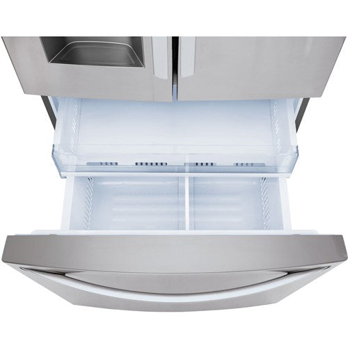 LG - 28 CF French Door, Ice and Water with Single IceRefrigerators - LRFS28XBS LG - 28 CF French Door, Ice and Water with Single IceRefrigerators - LRFS28XBS