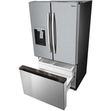 Midea - 29 CF 3-Door French Door, Dual Ice Maker, Water and Ice Dispenser, ESTAR - MRF29D6AST Midea - 29 CF 3-Door French Door, Dual Ice Maker, Water and Ice Dispenser, ESTAR - MRF29D6AST