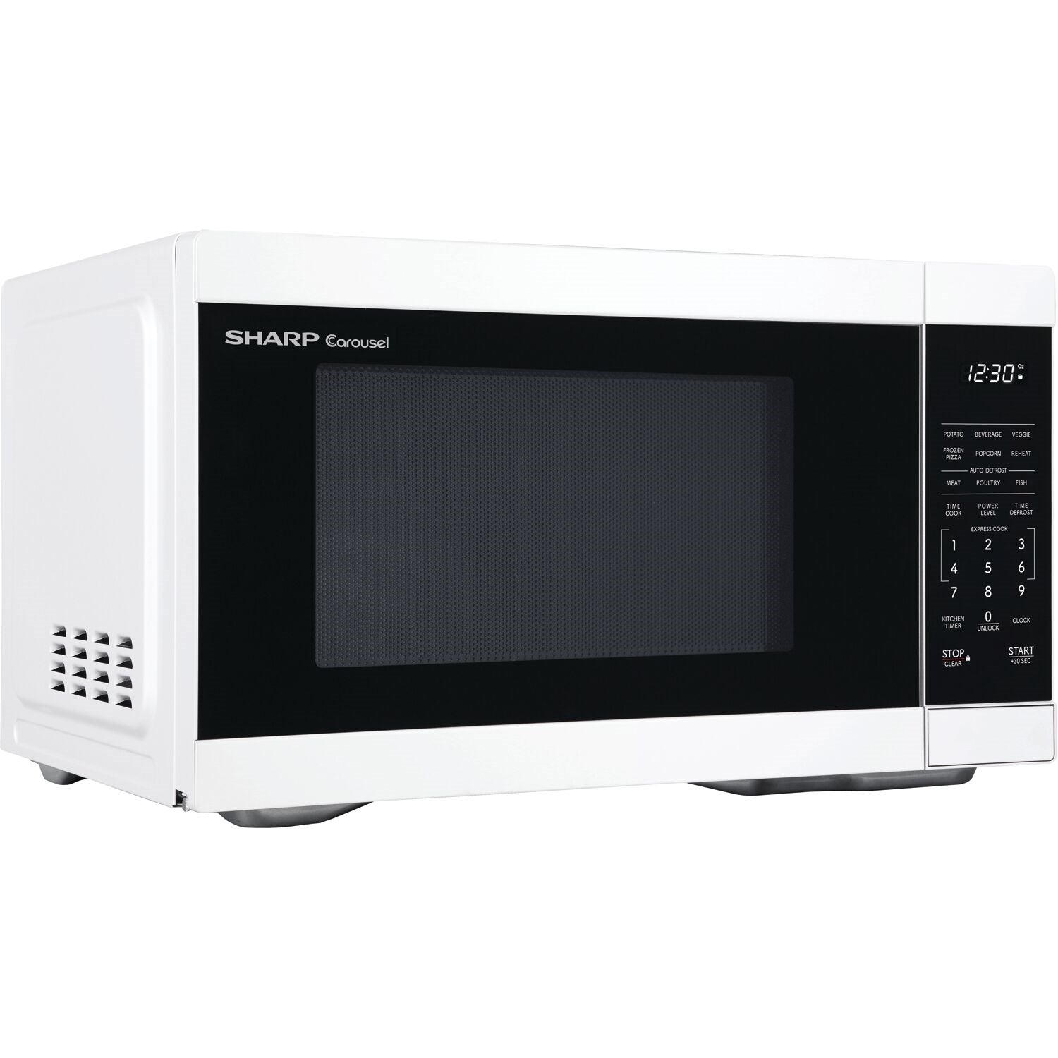 Sharp - 1.1 CF Countertop Microwave Oven - White ZSMC1161KW Sharp - 1.1 CF Countertop Microwave Oven - White ZSMC1161KW