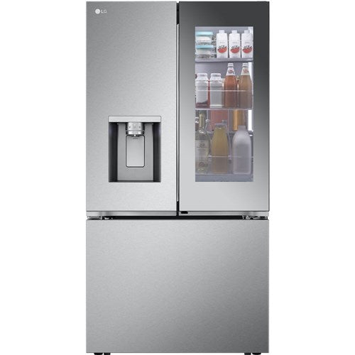 LG - 26 CF Counter Depth 3 Door French Door, Mirror InstaView DIDRefrigerators - LRYKC2606S LG - 26 CF Counter Depth 3 Door French Door, Mirror InstaView DIDRefrigerators - LRYKC2606S
