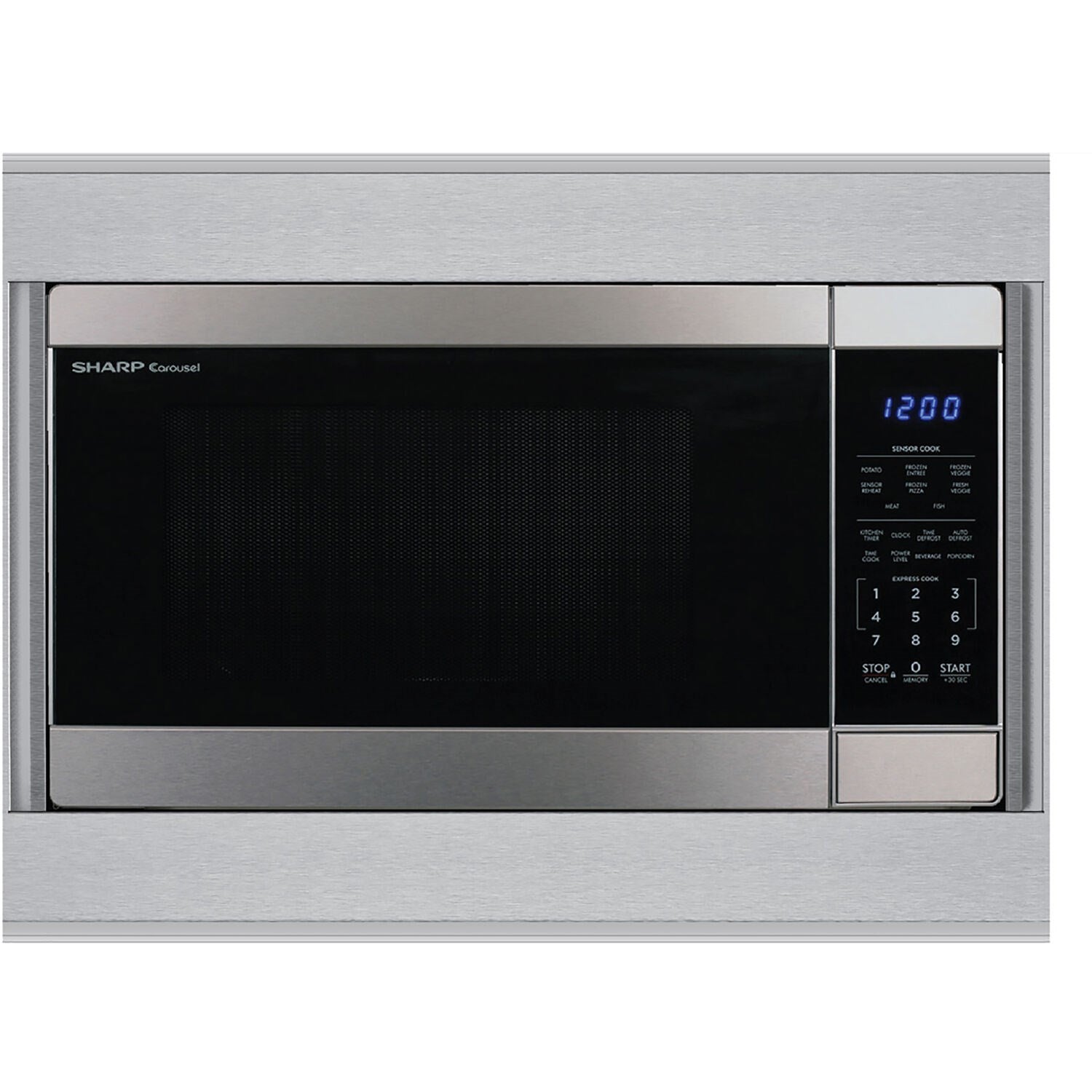 Sharp - 27" Built-In Trim Kit for SMC226X series - Accessories - SKM427F9HS Sharp - 27" Built-In Trim Kit for SMC226X series - Accessories - SKM427F9HS