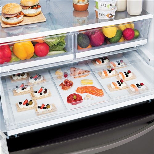 LG - 28 CF French Door, Ice and Water with Single IceRefrigerators - LRFS28XBD LG - 28 CF French Door, Ice and Water with Single IceRefrigerators - LRFS28XBD