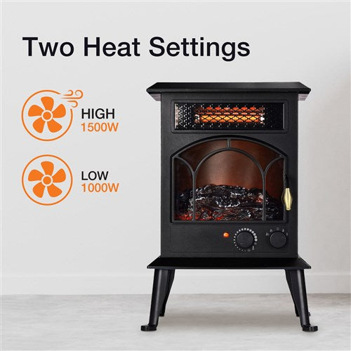 LifeSmart - Stove Heater With Top Vent | HT1288 LifeSmart - Stove Heater With Top Vent | HT1288