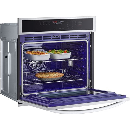 LG - 4.7 CF / 30" Smart Single Wall Oven with Fan Convection, Air FryElectric Wall Ovens - WSEP4723F LG - 4.7 CF / 30" Smart Single Wall Oven with Fan Convection, Air FryElectric Wall Ovens - WSEP4723F