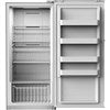 Midea - 17.0 CF Upright Freezer, Convertible - Stainless - WHS-625FWESS1 Midea - 17.0 CF Upright Freezer, Convertible - Stainless - WHS-625FWESS1
