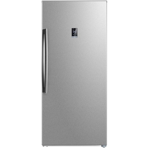 Midea - 17.0 CF Upright Freezer, Convertible - Stainless - WHS-625FWESS1 Midea - 17.0 CF Upright Freezer, Convertible - Stainless - WHS-625FWESS1