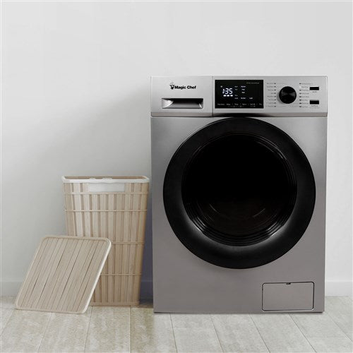 Magic Chef - 2.7 Cu Ft Washer Dryer Combo - MCSCWD27S5 Magic Chef - 2.7 Cu Ft Washer Dryer Combo - MCSCWD27S5