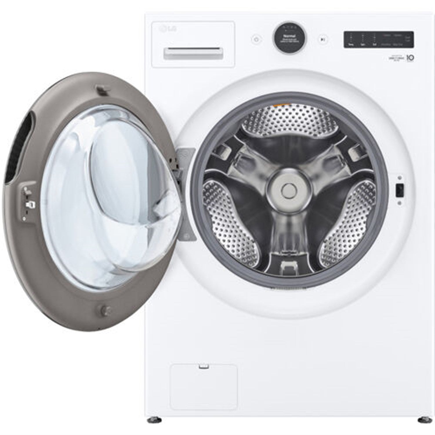 LG - 4.5 CF Ultra Large Capacity Front Load Washer with AIDD, Steam, Wi-FiWash Machines - WM5500HWA LG - 4.5 CF Ultra Large Capacity Front Load Washer with AIDD, Steam, Wi-FiWash Machines - WM5500HWA
