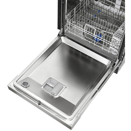 Midea - 24" Front Control Dishwasher, 52 dBA, Hybrid Tub - Stainless - MDF24P1BST Midea - 24" Front Control Dishwasher, 52 dBA, Hybrid Tub - Stainless - MDF24P1BST