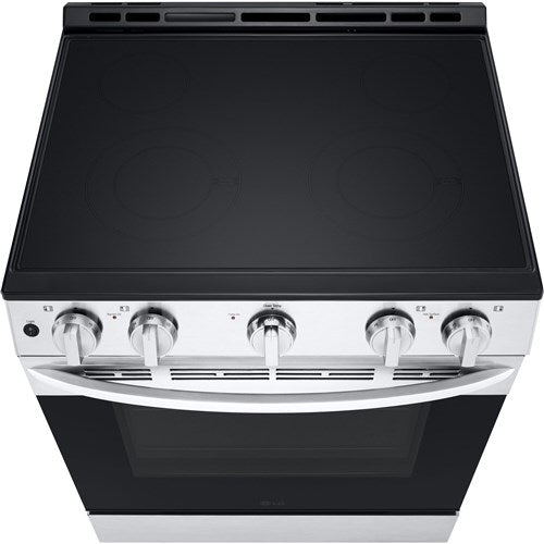 LG - 6.3 CF Electric Slide In Range, Non-Convection - LSEL6330S LG - 6.3 CF Electric Slide In Range, Non-Convection - LSEL6330S