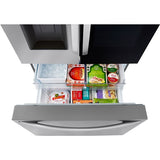 LG - 26 CF 3 Door French Door, InstaView Edge to Edge Only, Ice & Water Dispenser Refrigerators - LRFOC2606S LG - 26 CF 3 Door French Door, InstaView Edge to Edge Only, Ice & Water Dispenser Refrigerators - LRFOC2606S