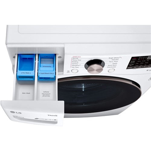 LG - 4.5 CF Front Load Washer (WM4000HWA) & 7.4 CF Gas Dryer (DLGX4001W) - WM4000HWA-G-KIT LG - 4.5 CF Front Load Washer (WM4000HWA) & 7.4 CF Gas Dryer (DLGX4001W) - WM4000HWA-G-KIT
