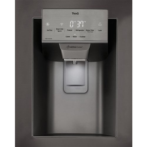 LG - 28 CF French Door, Ice and Water with Single IceRefrigerators - LRFS28XBD LG - 28 CF French Door, Ice and Water with Single IceRefrigerators - LRFS28XBD