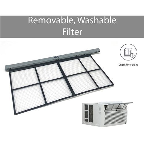LG - 24,500 BTU Window Air Conditioner w/Wifi Controls | LW2521ERSM LG - 24,500 BTU Window Air Conditioner w/Wifi Controls | LW2521ERSM
