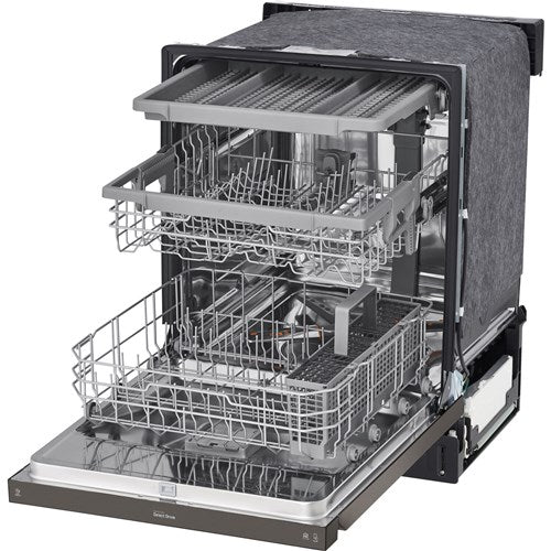 LG - 24" Front Control Dishwasher, 48 dBA, QuadWash, EasyRack Plus, 3rd Rack - LDFN4542D LG - 24" Front Control Dishwasher, 48 dBA, QuadWash, EasyRack Plus, 3rd Rack - LDFN4542D