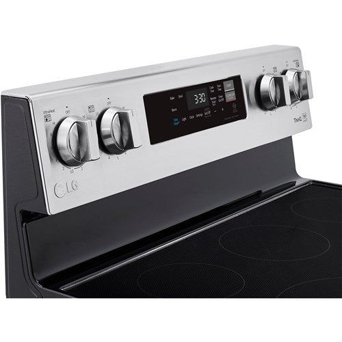 LG - 6.3 CF / 30" Electric Range, ThinQ - LREL6321S LG - 6.3 CF / 30" Electric Range, ThinQ - LREL6321S