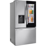 LG - 26 CF 3 Door French Door, InstaView Edge to Edge Only, Ice & Water Dispenser Refrigerators - LRFOC2606S LG - 26 CF 3 Door French Door, InstaView Edge to Edge Only, Ice & Water Dispenser Refrigerators - LRFOC2606S