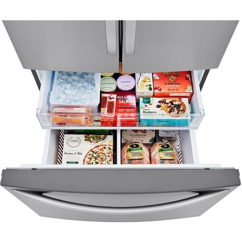 LG - 29 CF 3-Door Refrigerator, Drop-In ModelRefrigerators - LRFCS29D6S LG - 29 CF 3-Door Refrigerator, Drop-In ModelRefrigerators - LRFCS29D6S