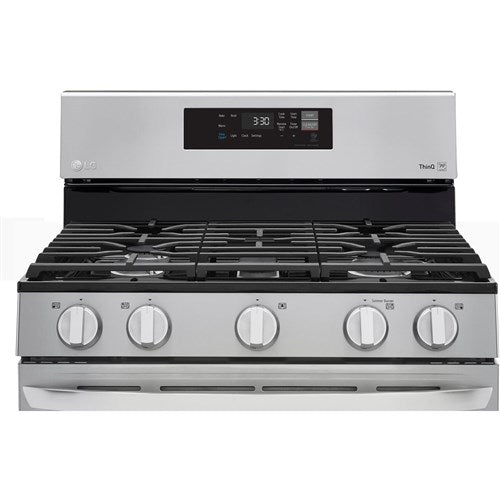 LG - 5.8 CF / 30" Gas Range, ThinQ - LRGL5821S LG - 5.8 CF / 30" Gas Range, ThinQ - LRGL5821S