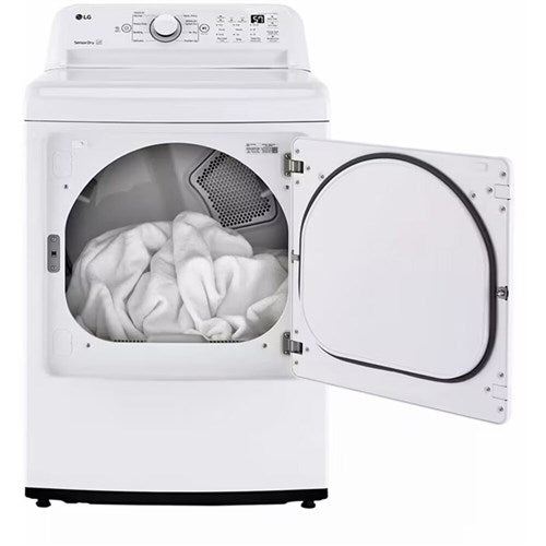 LG - 4.3 CF Top Load Washer (WT7005CW) & 7.3 Gas Dryer (DLG7001W) - WT7005CW-G-KIT LG - 4.3 CF Top Load Washer (WT7005CW) & 7.3 Gas Dryer (DLG7001W) - WT7005CW-G-KIT