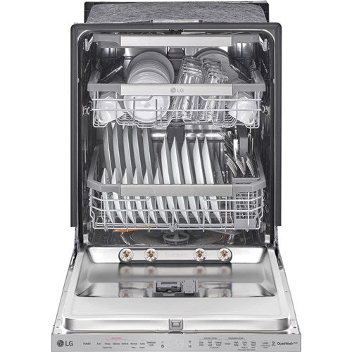 LG - 24" Top Ctrl Dishwasher, 44 dBA, 3rd Rack, TrueSteam, ThinQ - LDP6810SS LG - 24" Top Ctrl Dishwasher, 44 dBA, 3rd Rack, TrueSteam, ThinQ - LDP6810SS