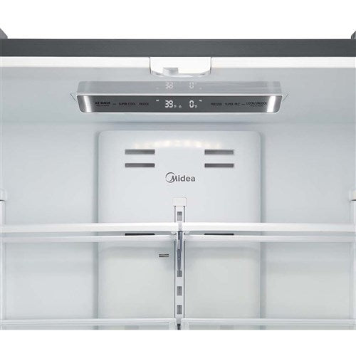 Midea - 23 CF Stainless Counter-Depth 4-Door French Door - MRQ23B4AST Midea - 23 CF Stainless Counter-Depth 4-Door French Door - MRQ23B4AST