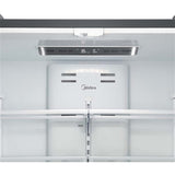 Midea - 23 CF Stainless Counter-Depth 4-Door French Door - MRQ23B4AST Midea - 23 CF Stainless Counter-Depth 4-Door French Door - MRQ23B4AST