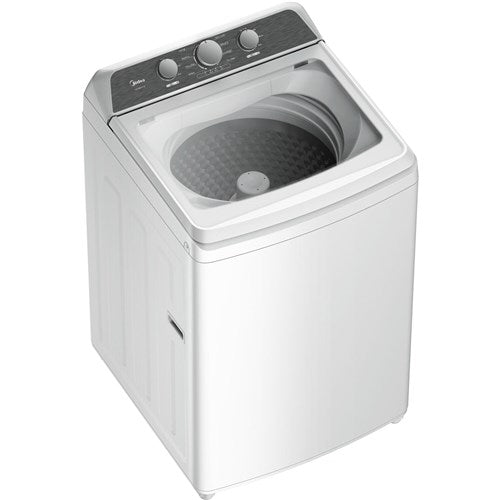 Midea - 4.1 CF Top Load Washer, Agitator, Stainless Tub - MLTW41A1BWW Midea - 4.1 CF Top Load Washer, Agitator, Stainless Tub - MLTW41A1BWW
