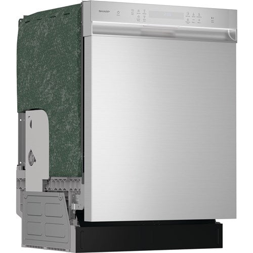 Sharp - 24" Dishwasher, 49 dBA, 3rd Rack - SDW6506JS Sharp - 24" Dishwasher, 49 dBA, 3rd Rack - SDW6506JS