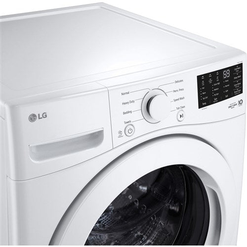 LG - 5.0 CF Ultra Large Capacity Front Load Washer with ColdWash, NFC Tag On - WM3470CW LG - 5.0 CF Ultra Large Capacity Front Load Washer with ColdWash, NFC Tag On - WM3470CW