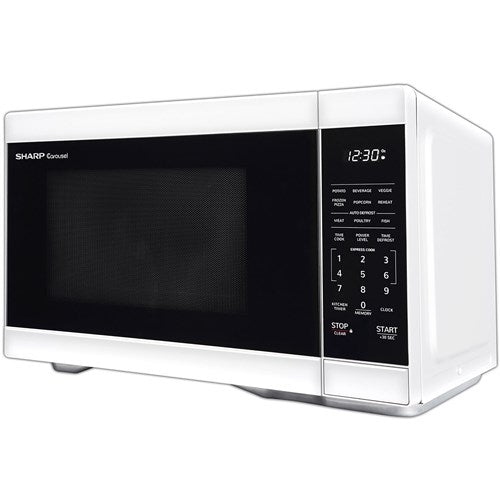 Sharp - 1.1 CF Countertop Microwave OvenMicrowaves - SMC1161HW Sharp - 1.1 CF Countertop Microwave OvenMicrowaves - SMC1161HW