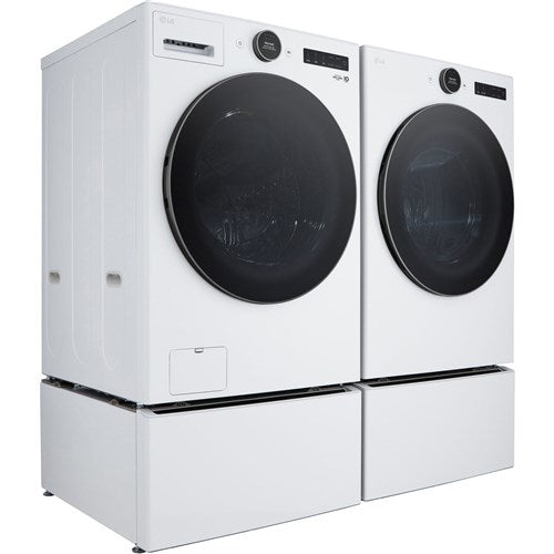 LG - 4.5 CF Front Load Washer (WM5500HWA) & 7.4 CF Gas Dryer (DLGX5501W) - WM5500HWA-G-KIT LG - 4.5 CF Front Load Washer (WM5500HWA) & 7.4 CF Gas Dryer (DLGX5501W) - WM5500HWA-G-KIT