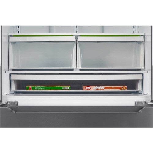 Midea - 23 CF Stainless Counter-Depth 4-Door French Door - MRQ23B4AST Midea - 23 CF Stainless Counter-Depth 4-Door French Door - MRQ23B4AST