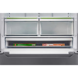 Midea - 23 CF Stainless Counter-Depth 4-Door French Door - MRQ23B4AST Midea - 23 CF Stainless Counter-Depth 4-Door French Door - MRQ23B4AST