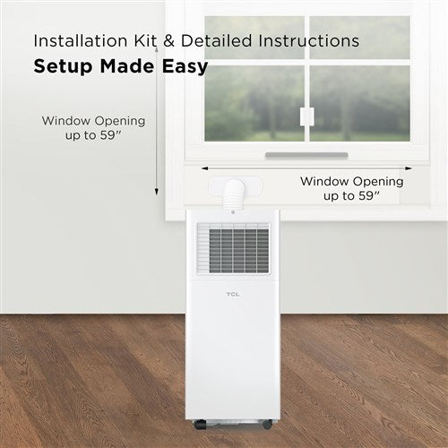 TCL - 5, 000 BTU SACC (7, 000 BTU ASHRAE) Smart Portable AC, 115V TCL - 5, 000 BTU SACC (7, 000 BTU ASHRAE) Smart Portable AC, 115V