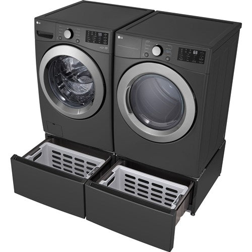 LG - 5.0 CF Front Load Washer (WM3470CM) & 7.4 CF Electric Dryer (DLE3470M) - WM3470CM-E-KIT LG - 5.0 CF Front Load Washer (WM3470CM) & 7.4 CF Electric Dryer (DLE3470M) - WM3470CM-E-KIT